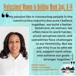 “She Built This City’ MComot at comto